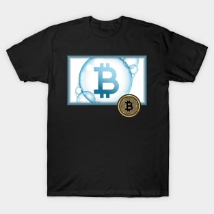 Bitcoin Bubbles T-Shirt